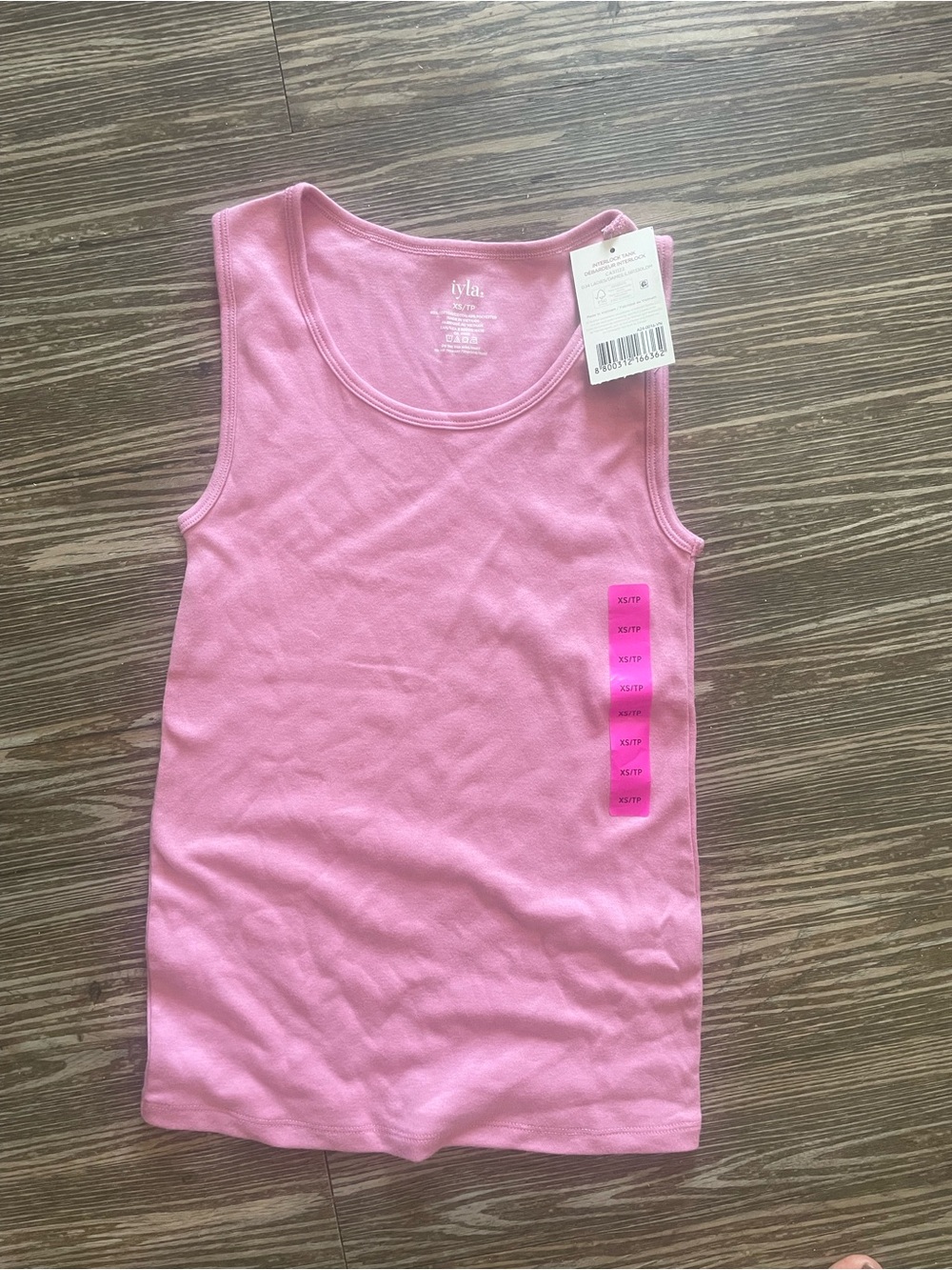 Pink Women's Iyla Tank Top - Classic Scoop Neck